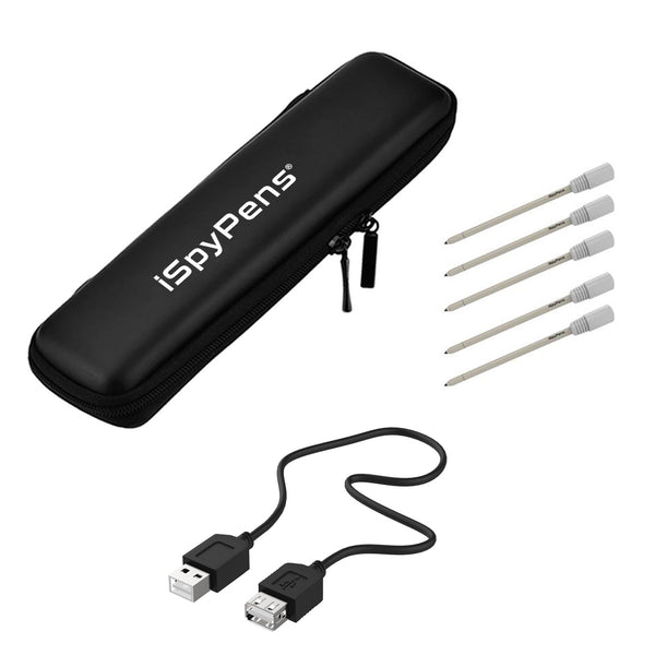 Pro Accessories Pack (Hard Shell Case + Ink Cartridges + Extension Cable)