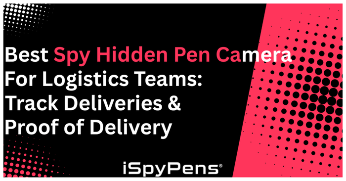 Best Spy Hidden Pen Camera for Logistics Teams: Track Deliveries & Proof of Delivery