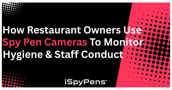 How Restaurant Owners Use Spy Pen Cameras to Monitor Hygiene & Staff Conduct
