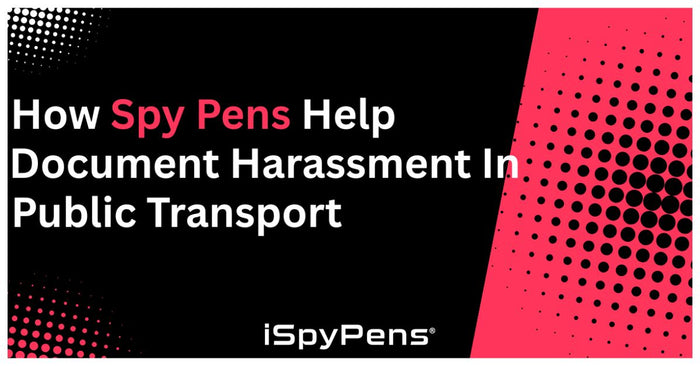 How Spy Pens Help Document Harassment in Public Transport