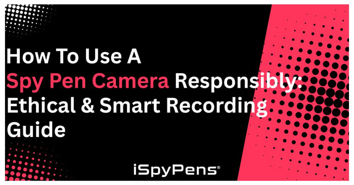 How to Use a Spy Pen Camera Responsibly: Ethical & Smart Recording Guide