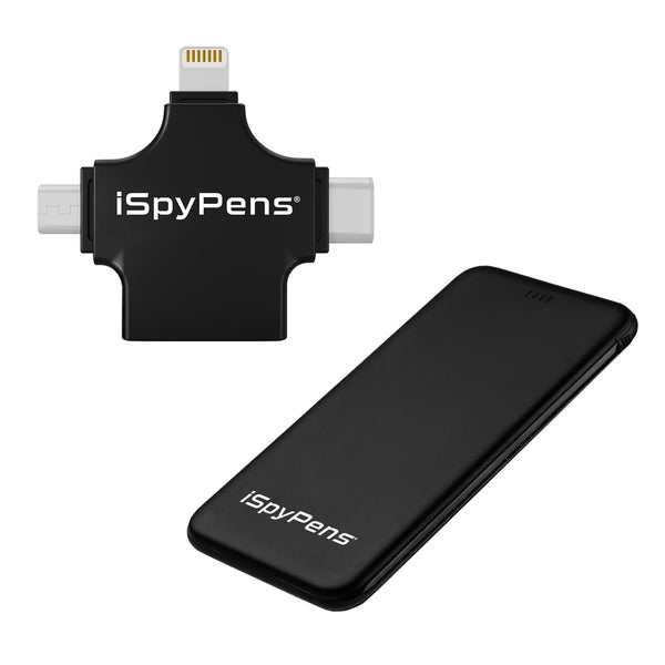 Plug and Play Adapter + Portable Battery