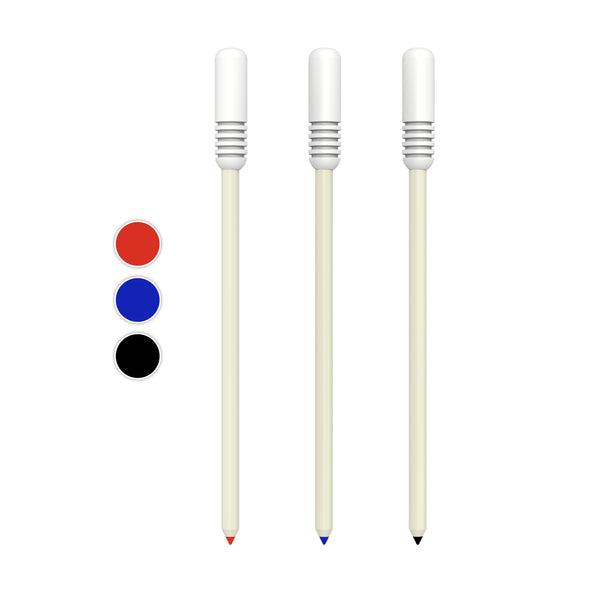Rollerball Ink (3-Pack, Red, Blue, Black)